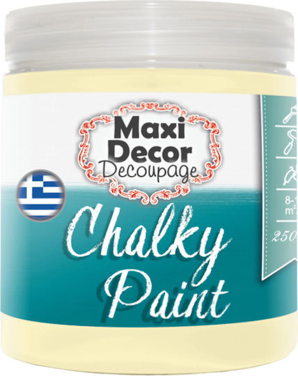 Maxi Decor Kreidefarbe 508 Pastellgelb 250ml
