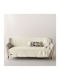 Kentia Maxton 26 Three-Seater Sofa Throw Jacquard 180x280cm Ecru