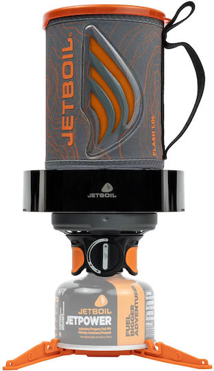 Jetboil Flash 1.0l Комплект За Готвене + Ветробран Topo