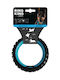 M-Pets Ring King Blue and Black Capri 12.7 x 12.7 x 2.2 cm Dog Toy