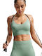 Dri-Fit Seamless Damen Sport-BH Türkis