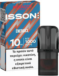 Nobacco Isson III Pod Energic 10mg 2ml Nobacco Isson III Pod Energic 10mg 2ml