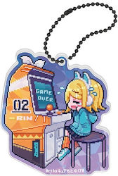 39culture 2025 Ретро Холограмен Акрилен Ключодържател Kagamine Rin
