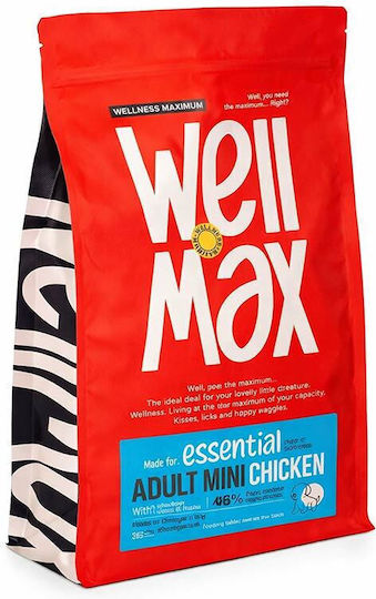 Wellmax Essential Dry Dog Food Adult Mini Chicken 2kg