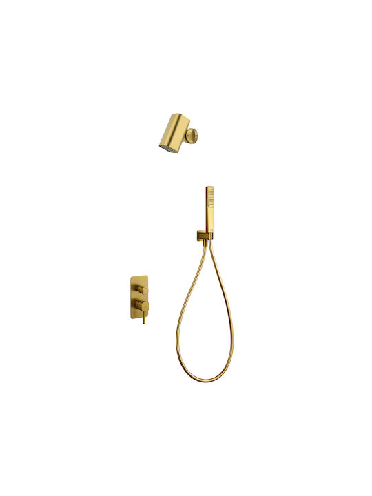 Imex Built-in Mixer Phone & Shower Head Set for...