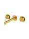 Imex Built-in Faucet Mixer for Bathroom Sink Gold