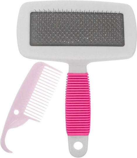 Dog Brush S Dogs Haircare 14x10cm Pink