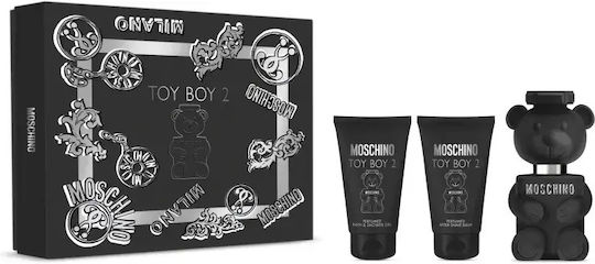 Moschino Toy Boy Мъжки Комплект с Парфюмна Вода и Гел за Душ
