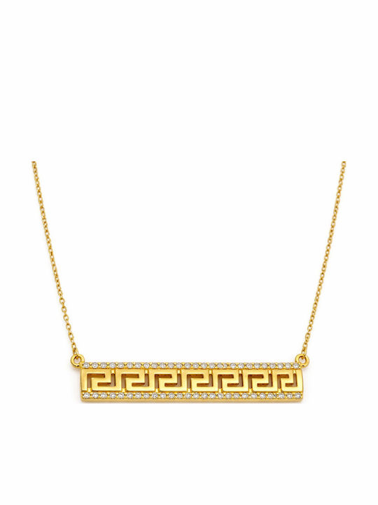 Atofio Kosmima Necklace From 9 K Gold