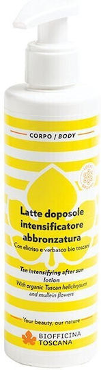 Biofficina Toscana After Sun Lotion with Jojoba and Hyaluronic Acid 200ml