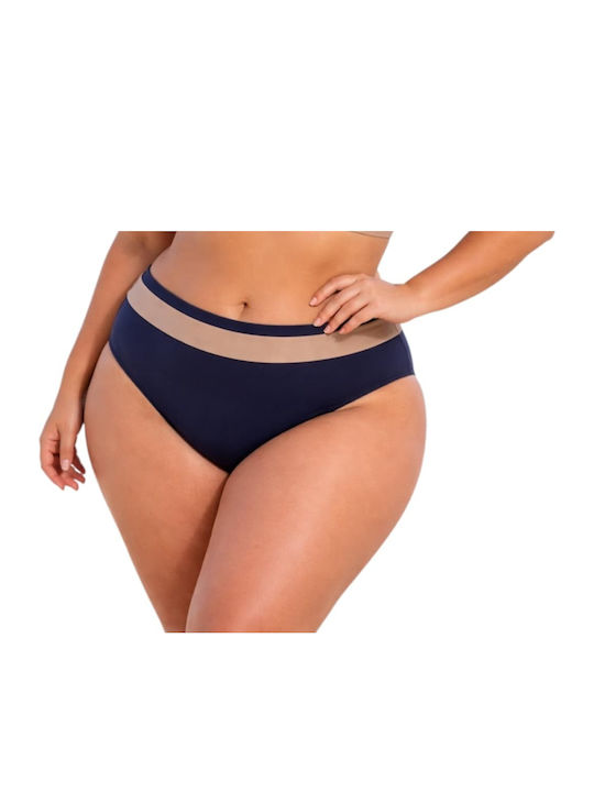 Bikini Slip Ψηλόμεσο Μαύρο
