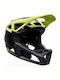 Fox Proframe Full Face Κράνος Ποδηλάτου Downhill / Βουνού Κίτρινο