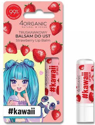 4Organic Lippenpflege Balsam Erdbeere 5g 4Organic Lippenpflege Balsam Erdbeere 5g