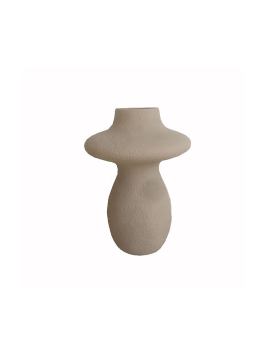 Art et Lumiere Decorative Vase Ceramic Beige