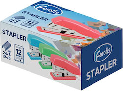 Συρραπτικό Forofis Mini 12φ 24/6 Θαλασσί Συρραπτικό Forofis Mini 12φ 24/6 Θαλασσί