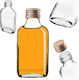 Kadax Wein-/Getränkeflaschen 100ml Goldene Deckel 10 Stück