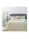Palamaiki Jenn/2 Module Paturi & Cuverturi Pat Single Microfibra Ivory 160x240cm 2 Bucăți