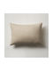 Gofis Home Gofis Dekorativer Kissenbezug aus 100% Baumwolle Warme Beige 30x45cm