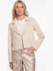 Crop Suede Women's Jacket for Winter Birch