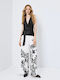 Damenhose Blumen