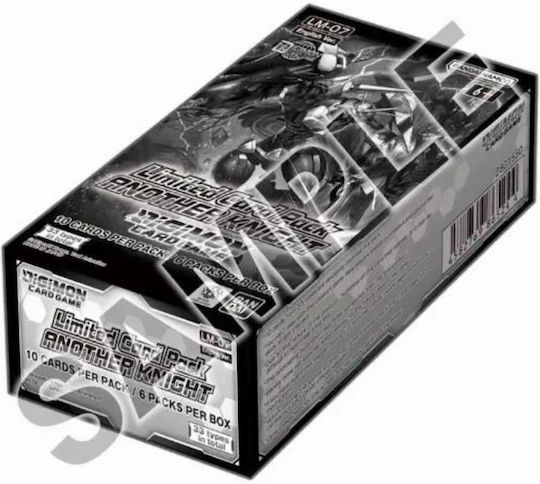 Digimon Карта Игра Limited Card Pack Another Knight Lm-07 Дисплей 6 Пакета