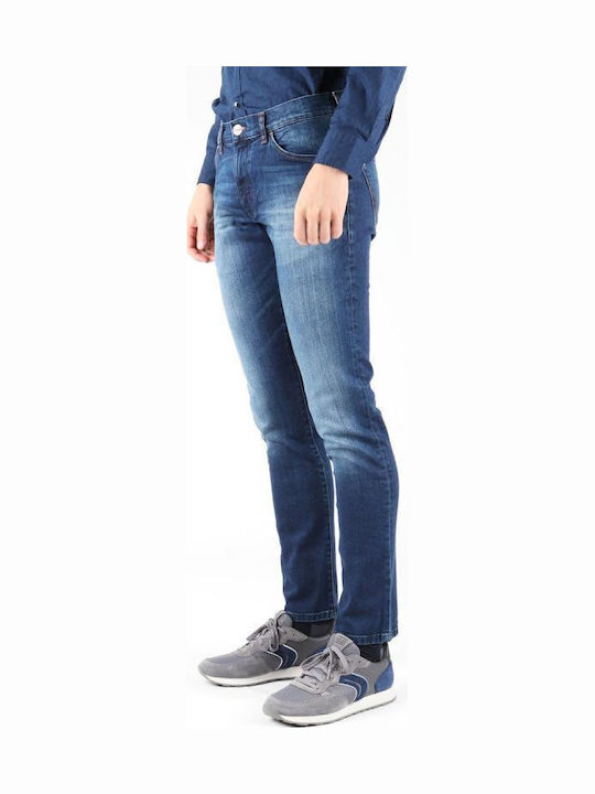 Wrangler Larston Мъжки Дънки с Редовна Тясна Кр...