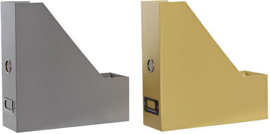 Metallischer Magazinordner 9x26,5x27 2 Verschiedene Designs oder Farben