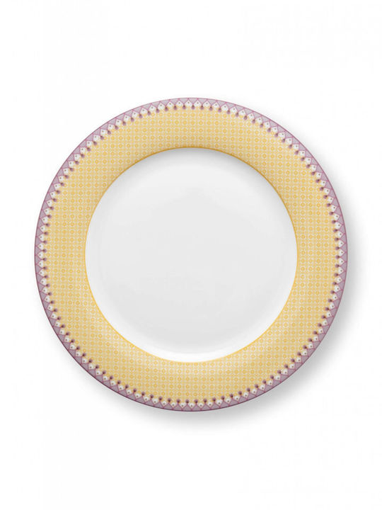 PiP Studio Shallow Porcelain Serving Plate Multicolour 26.5cm