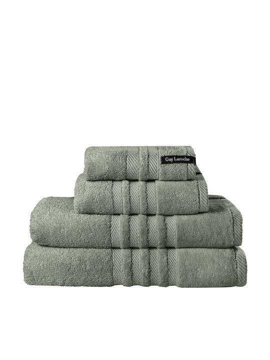 Guy Laroche Hand Towel Bonus 30x50cm Khaki Weig...