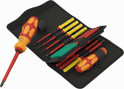 Screwdriver with 17 Interchangeable Bits