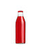 Kadax Sticlă De Apă Din Sticlă Cu Capac Șurub Transparent 1000ml