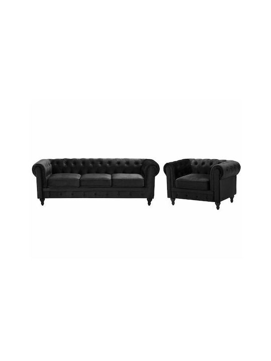 Wohnzimmermöbel-Set Cirdoro 110 3-Sitzer & Sessel