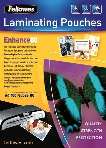 Fellowes Ζελατίνα Πλαστικοποίησης A4 80 microns