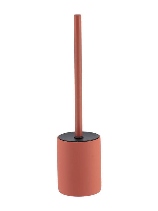 Ceramic Toilet Brush Orange