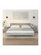 Wooden Grey Bedside Tables 2pcs 40x30x40cm