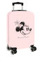 Minnie Mouse Trolley Βαλίτσα Καμπίνας Ρόδες 57cm Ροζ Baby
