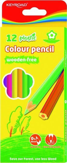 Keyroad Keyroad Colored Pencils 12 Pcs Box Hanging Display Color Mix