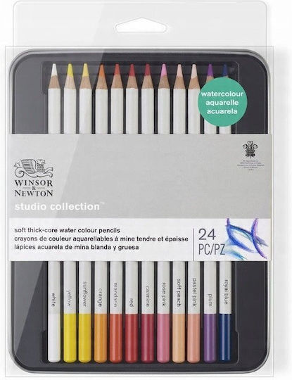 Precision Watercolor Pencil 24pcs In Tin Box