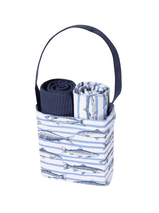 Silk Fashion Ποτηρόπανο σε Μωβ Χρώμα 40x65cm 3τμχ
