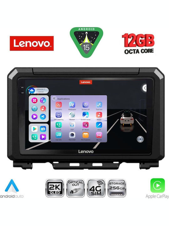 Lenovo Car Audio System for Suzuki Jimny BMW X1 / X3 / X4 2017 (Bluetooth/USB/WiFi/GPS/Apple CarPlay/Android Auto) with 9" Touch Screen
