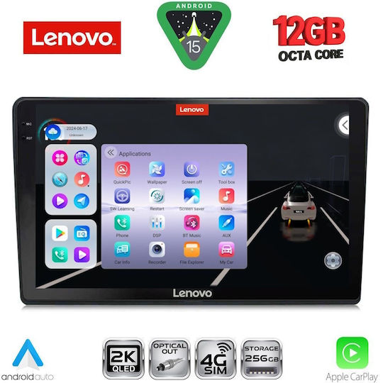 Lenovo Ηχοσύστημα Αυτοκινήτου για BMW X1 / X3 / X4 Alfa Romeo Spider / Brera 2004-2012 (Bluetooth/USB/WiFi/GPS/Apple-Carplay/Android-Auto) με Οθόνη Αφής 9"