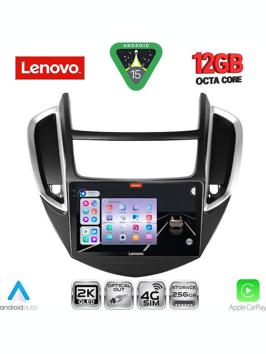 Lenovo Car Audio System for BMW X1 / X3 / X4 Chevrolet Trax 2014-2022 (Bluetooth/USB/WiFi/GPS/Apple CarPlay/Android Auto) with 9" Touch Screen