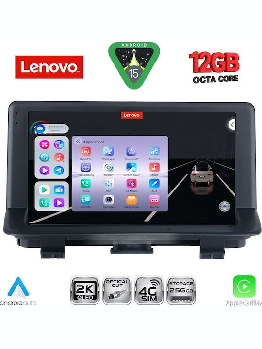 Lenovo Car Audio System for BMW X1 / X3 / X4 Audi Q3 2012-2018 (Bluetooth/USB/WiFi/GPS/Apple CarPlay/Android Auto) with 9" Touch Screen