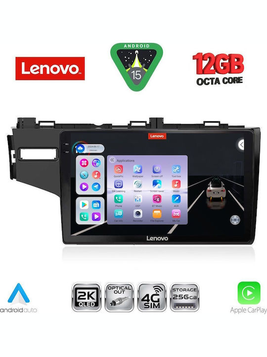 Lenovo Car Audio System for BMW X1 / X3 / X4 Honda Jazz 2013-2019 (Bluetooth/USB/WiFi/GPS/Apple CarPlay/Android Auto) with 10" Touch Screen