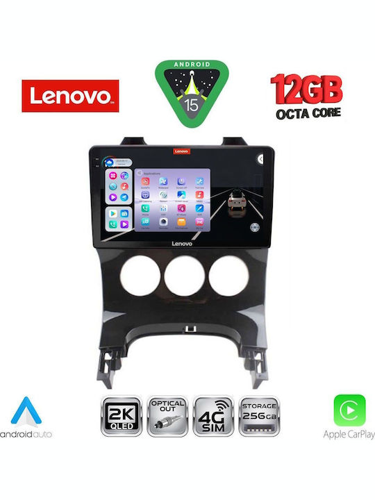 Lenovo Car Audio System for Peugeot 3008 BMW X1 / X3 / X4 2008-2016 with A/C (Bluetooth/USB/WiFi/GPS/Apple CarPlay/Android Auto) with 9" Touch Screen