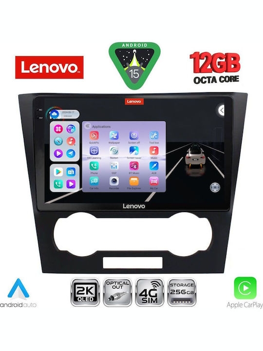 Lenovo Car Audio System for BMW X1 / X3 / X4 Chevrolet Epica 2006-2011 (Bluetooth/USB/WiFi/GPS/Apple CarPlay/Android Auto) with 9" Touch Screen