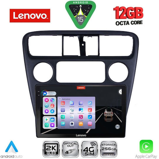 Lenovo Car Audio System for BMW X1 / X3 / X4 Honda Accord 1998-2004 Bluetooth USB WiFi GPS Apple CarPlay Android Auto with 9" Touch Screen
