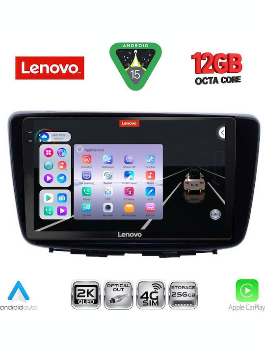 Lenovo Car Audio System for Suzuki Baleno BMW X1 / X3 / X4 2016-2022 Bluetooth USB WiFi GPS Apple CarPlay Android Auto with 9" Touch Screen