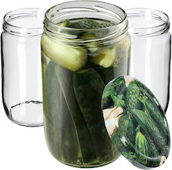Kadax Glass Jar 720ml (8pcs)