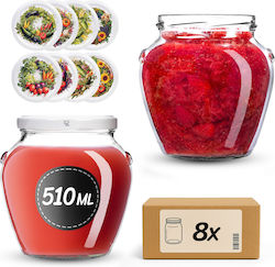 Kadax Borcan Sticlă 580ml (8 buc)